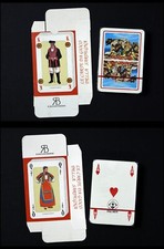 CARTA DA GIOCO C/CUSTODIA DELLA SARDEGNA A TEMA CAPO D'ORSO - gratis trasp.€50