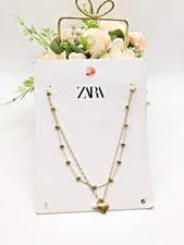 Collana doppio strato placcata