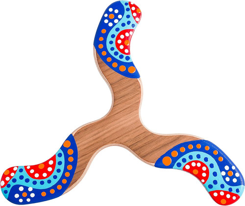 Boomerang azzurro wanguri - azzurro,