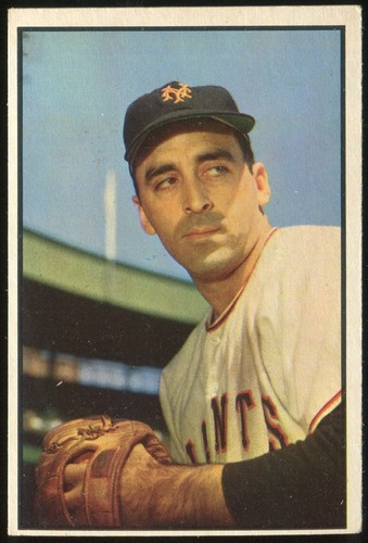 1953 bowman sal maglie - bowman,