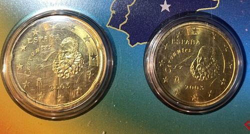Spagna monete 20c - spagna, 10c