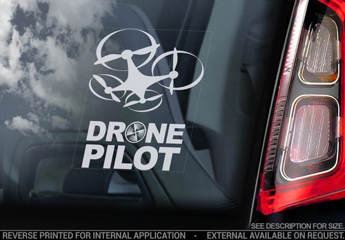 Drone pilot adesivo - pilot,