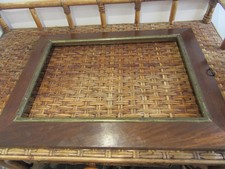 Cornice portafoto vintage classica in legno di rovere adatta per foto di 42 cm x 29,5 cm.