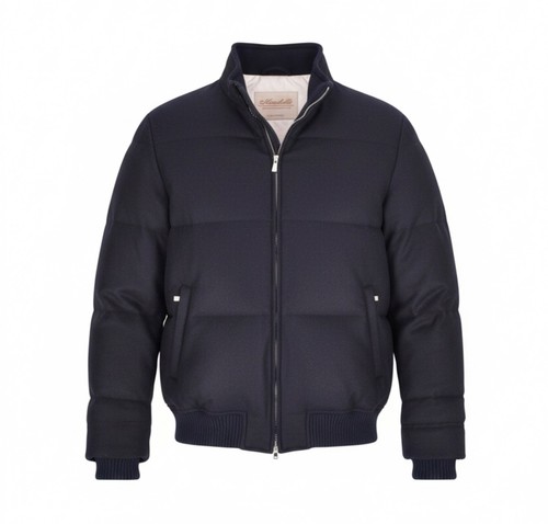 Bomber mandelli lana cashmere - mandelli,