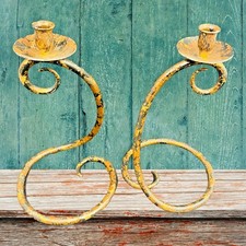 Coppia portacandele 14"