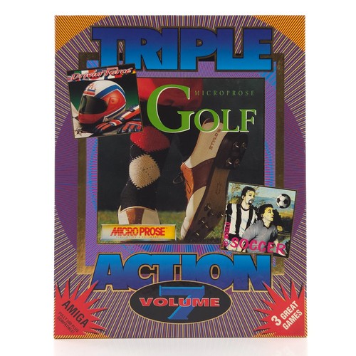 Commodore amiga triple golf - commodore,