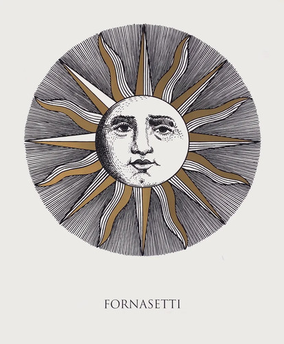 Piero fornasetti luna 1993 - fornasetti,