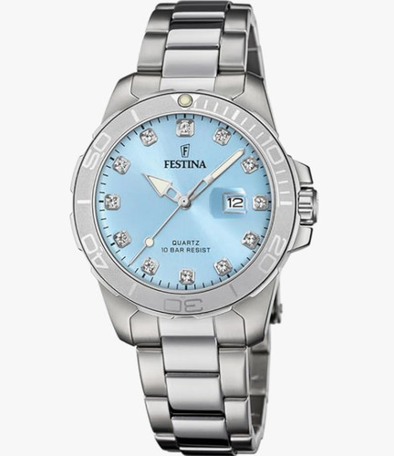 Orologio festina donna acciaio - festina,