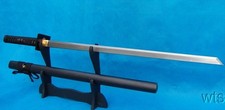 Japanese Folded Spring Steel Sword Kiriha Zukuri CHOKUTO NINJATO & CUSTOMIZATION