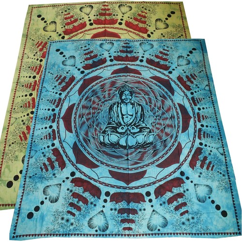 Copriletto lotus buddha batik - buddha,