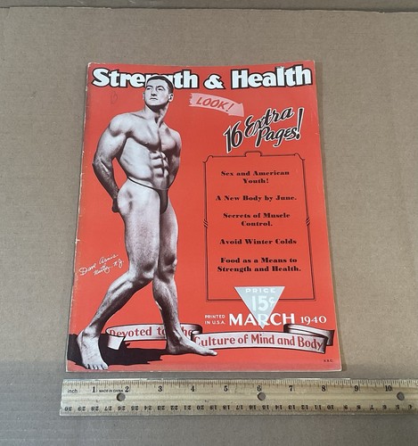 Vintage strength and health - strength,