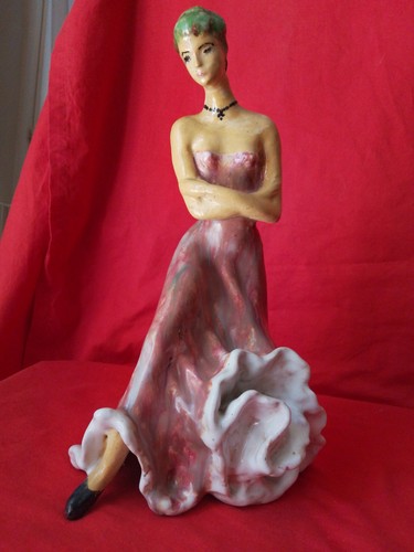 Statua ceramica sante - statua, in