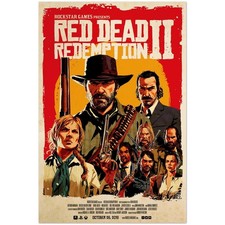Poster gioco red dead - poster,