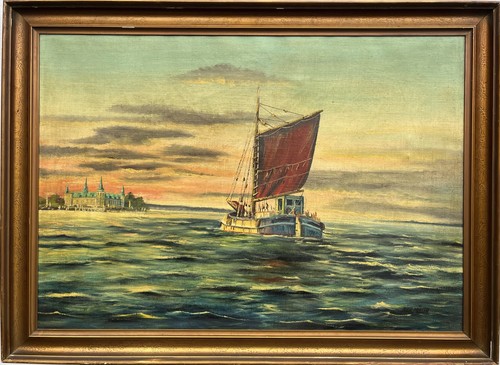 Nave vela impressionista - nave,