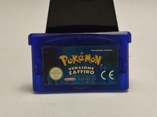 POKEMON ZAFFIRO ORIGINALE GBA GAME BOY ITALIANO BATTERIA NUOVA CONSEGNA 24/48H