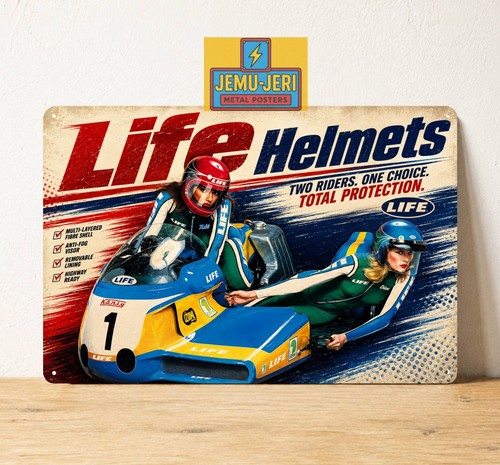 Life helmets insegna - life,