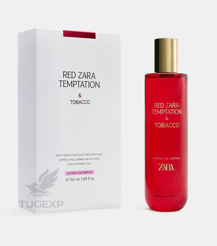 Zara red temptation tobacco - red, 50