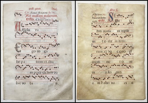 Antifonario pergamena - antifonario,
