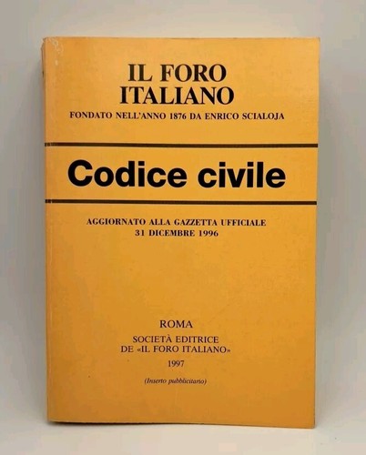 Codice civile il foro - civile,