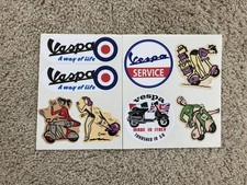 Set adesivi vintage VESPA