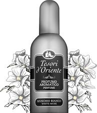 TESORI D'ORIENTE Profumo Muschio Bianco fragranza armoniosa e seducente 100 ml