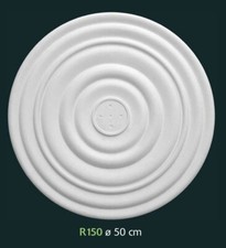 Rosone gesso bianco - in, per