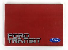 FORD TRANSIT 1985 - LIBRETTO USO E MANUTENZIONE - 94 PAGINE - PERFETTO