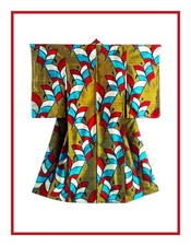 Kimono giapponese rosso