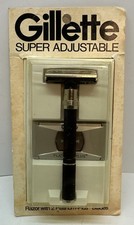 Vintage NUOVO Gillette rasoio