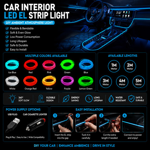 Luce interno auto atmosfera - auto,
