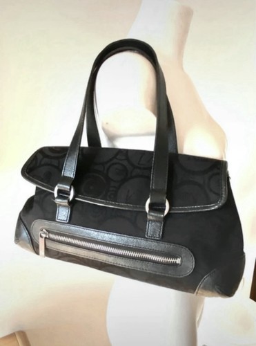 Sac epaule kenzo cuir noir - epaule,