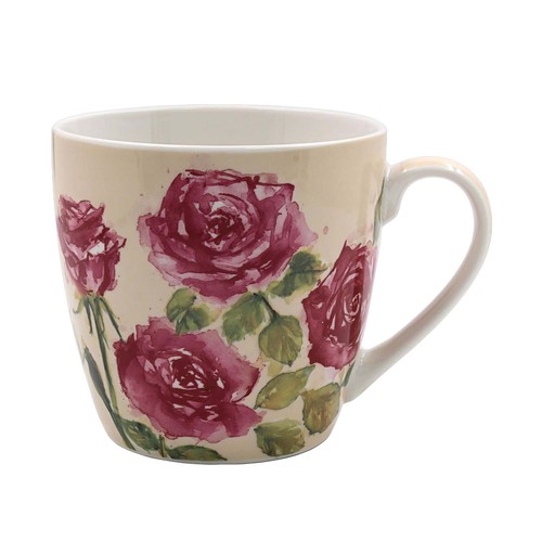 Rose breakfast mug jennifer - rose,