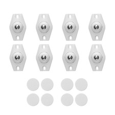 2X(8 Pezzi Ruote Autoadesive