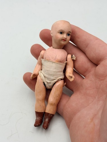 Bambola miniature con testa - bambola,
