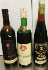 Lotto 3 Bott. vini vintage