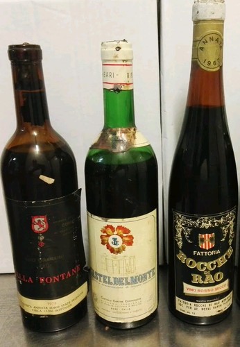 Lotto bott vini vintage - vini,