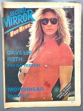 1979 VAN HALEN DAVID LEE ROTH