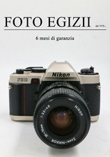 NIKON FE 10 + NIKKOR ZOOM 35-70 f.3,5-4,8 USATO - REVISIONATO - GARANTITO 6 MESI