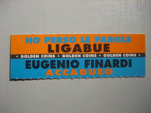 Ligabue perso parole - "ho, le