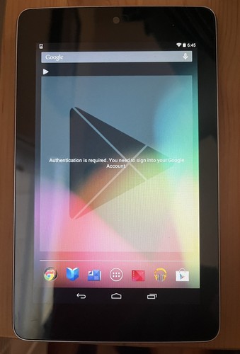 Asus nexus 1st gen - 7, 7"