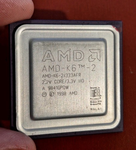 Vintage cpu 333 afr amd - k6-2,