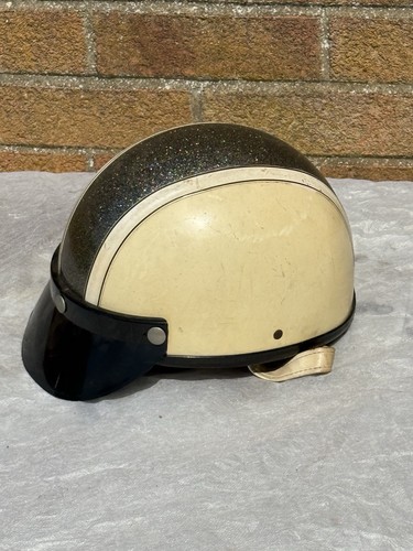 Vintage motorcycle helmet - motorcycle,