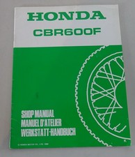 Manuale officina supplemento Workshop Manual Supplement 1988 Honda CBR 600 F