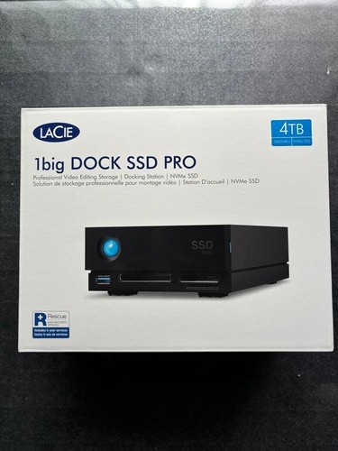 Lacie 1big dock ssd pro - ssd, 4tb