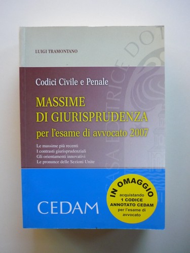Codice civile penale - codice, massime