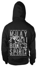 Felpa con cappuccio Muay Thai