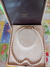 GIROCOLLO  perle vere con fermaglio in oro fatta valutare da orefice affidabile