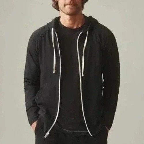 Felpa con cappuccio full zip