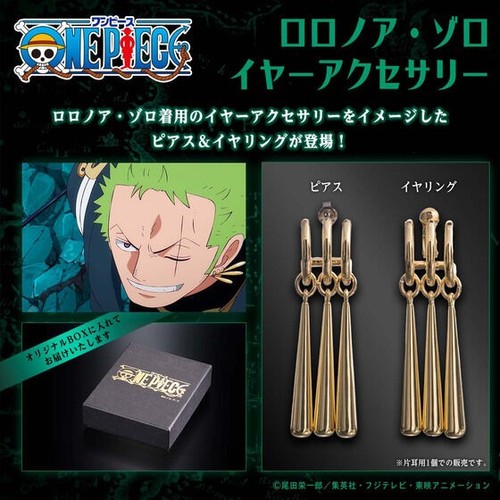 Orecchini roronoa zoro - orecchini, un