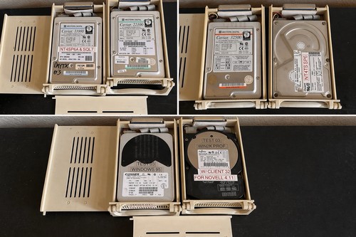Lotto caddy hdd vintage - caddy, wd